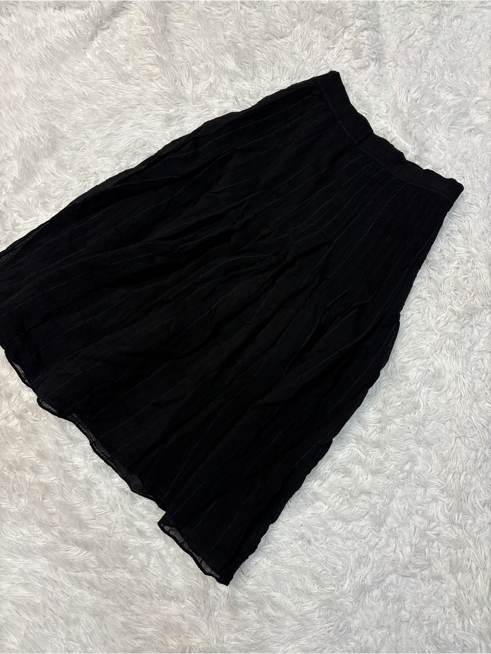 Zara Black Midi Skirt - Picture 5 of 5